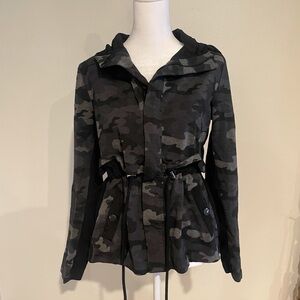 CAbi Women's Black Camouflage Utility Jacket